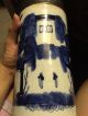Antique Chinese Blue And White Big Porcelain Pot Asian China Pots photo 10