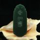 Hand - Carved Natural Green Hetian Jade Pendant W Dragon @48 Other Antique Chinese Statues photo 1