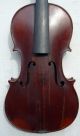 Old Antique Full Size Violin Labeled Francois Richard For Restoration,  1248 String photo 4