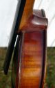 Old Antique Full Size Violin Labeled Francois Richard For Restoration,  1248 String photo 6