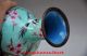Delicate Decorated Chinese Cloisonne Handwork Painted Magpie Plum Vase Vases photo 6