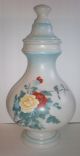 Extra Large Glass Vase With Lid Urn 22 