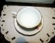 Clarence Bone China White/pink Floral Teacup And Saucer Made In England - Pretty Cups & Saucers photo 7