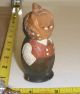 Antique German Hand - Carved Wood Figure By Anri - Toothpick Holder (?) - Estate Carved Figures photo 3