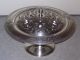 Antique Evans Silver Plated Berry Compote With Reticulated Cover,  Marked X132 Bowls photo 1