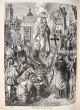 1888 Antique God Bible Jesus Holy Land War Crusades Martyrs Sin Virtue Art Angel Victorian photo 3