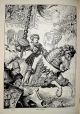 1888 Antique God Bible Jesus Holy Land War Crusades Martyrs Sin Virtue Art Angel Victorian photo 7