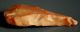 Prehistoric Mousterian Axe,  Middle Paleolithic,  Flint With Patina,  Neardenthal Neolithic & Paleolithic photo 2