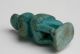 Ancient Egyptian Faience Amulet / C.  300 Bc / Thoth As Baboon Moon Disk Crown Egyptian photo 7