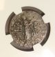 58 - 12 Bc Indo - Scythians Azes Ancient Greek Silver Tetradrachm Ngc Vf Greek photo 1