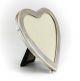 American Sterling Silver Heart Form Photo Frame C1950 W/ Green Velvet Easel Back Other Antique Sterling Silver photo 2