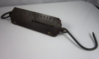 Antique Frary ' S Improved Balance Metal Hanging Scale No.  2 York Lqqk photo