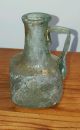 Ancient Glass Bottle Flask Jug Roman photo 2