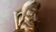 Bamum Bamun African Cameroon Tribal Art Yoruba Brass Pipe & Stem King Mbuembue Other African Antiques photo 3