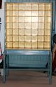 Vintage Mail Sorter Sorting Table Industrial Design Steampunk Fun 1900-1950 photo 2