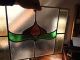 Victorian Stained Glass Window Panel,  Art Nouveau,  Floral Motif 1900-1940 photo 1