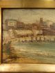 Antique 19thc J.  Lacelles Williamson Broadstairs Morning English Harbor Painting Other Maritime Antiques photo 2
