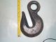 Vintage Industrial Cast Iron Crosby Laughlin Barn Hook Monster Truck Hitch Large Hooks & Brackets photo 1