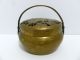 Chinese Brass Round Cancellate Censer W/ Lotus,  Handel.  Marked.  5271, Incense Burners photo 5