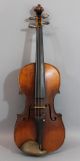 Classic Antique German 4/4 Figured Maple Strad Violin,  Nr String photo 2