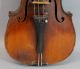 Classic Antique German 4/4 Figured Maple Strad Violin,  Nr String photo 4