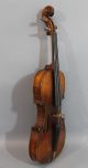 Classic Antique German 4/4 Figured Maple Strad Violin,  Nr String photo 5