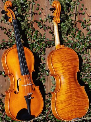 Master - Grade Vintage Czech Violin - V.  F.  Cerveny & Sons.  Great Build & Sound photo