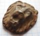 Roman Lead Pad In The Form Of A Lion ' S Head Vf, Roman photo 10