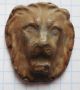 Roman Lead Pad In The Form Of A Lion ' S Head Vf, Roman photo 1