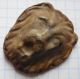 Roman Lead Pad In The Form Of A Lion ' S Head Vf, Roman photo 7