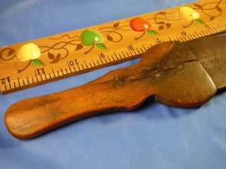 1850 I&h Sorby Indian Dag Knife Plains Sioux Paddle Handl English Blade photo