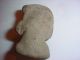 Ancient Prehistoric Stone Doll Head Antique Old Vintage Toy The Americas photo 5