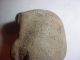 Ancient Prehistoric Stone Doll Head Antique Old Vintage Toy The Americas photo 6
