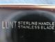 2 Lunt Sterling Silver Delacourt 9 Inch Dinner Knives Flatware & Silverware photo 2