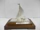 The Sailboat Of Silver985 Of The Most Wonderful Japan.  Takehiko ' S Work. Other Antique Sterling Silver photo 1