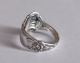 Sterling Silver Spoon Ring - Wallace / Carnation - Size 8 (7 To 9) - C.  1908 Flatware & Silverware photo 2