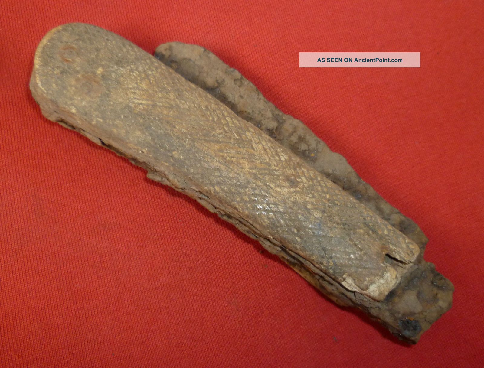 Incredibly Rare Roman Collapsible Knlfe - Bone Handle 300 - 400 Ad - 1436 - Roman photo