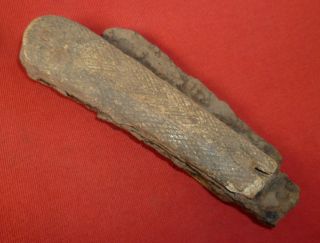 Incredibly Rare Roman Collapsible Knlfe - Bone Handle 300 - 400 Ad - 1436 - photo