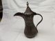 Copper Dallah Antique Middle Eastern Coffee Pot Mamluk/safavid/persian/ottoman? Middle East photo 1