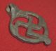 Roman Ancient Silver Amulet / Pendant - Swastika Circa 100 - 200 Ad - 1379 Roman photo 1