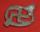 Roman Ancient Silver Amulet / Pendant - Swastika Circa 100 - 200 Ad - 1379 Roman photo 2