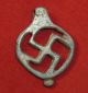 Roman Ancient Silver Amulet / Pendant - Swastika Circa 100 - 200 Ad - 1379 Roman photo 6
