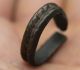 Ancient Viking Period Bronze Beast Ring,  Norse Zoomorphic Head 1000 Ad F, Scandinavian photo 2