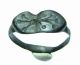 Rare Ancient Roman Bronze Ring With Decorated Bezel - Wearable - 969 Roman photo 3