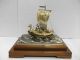 Silver960 (phoenix) The Japanese Treasure Ship.  140g/ 4.  94oz.  Takehiko ' S Work Other Antique Sterling Silver photo 1
