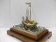 Silver960 (phoenix) The Japanese Treasure Ship.  140g/ 4.  94oz.  Takehiko ' S Work Other Antique Sterling Silver photo 4