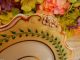 Gorgeous Antique 19c Worcester Porcelain Serving Plate Flowers Gold Gilt Plates & Chargers photo 1