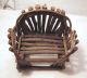 Adirondack Bent Wood Primitive Folk Art Doll Chair 8 