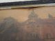 Antique Marquetry Inlaid Wood Landscape Art Signed F E Heynold Other Antique Woodenware photo 8