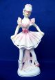 Harliquin Figurines Ballerina And Court Jester By (royal Elegance Japan) Figurines photo 1